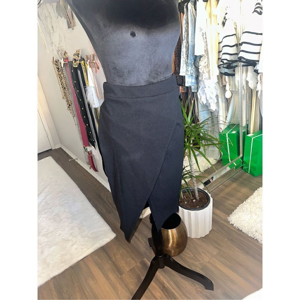 Boohoo Faux Wrap Skirt SZ 8